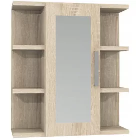 Függő fürdőszoba szekrény tükörrel - Sonoma