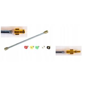   Hosszabbító rúd magasnyomású mosóhoz - Fém lance 46 cm riwall fúvókák mosása