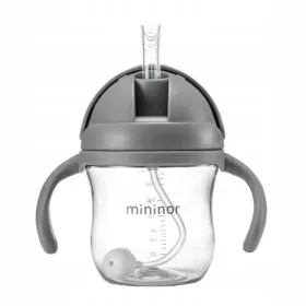    MININOR Tritan kulacs / szippantó csésze szívószállal 220 ml