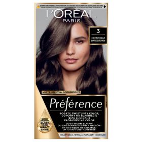    Brasil L'Oreal Recital Preference Dark Brown hajfesték 120 ml