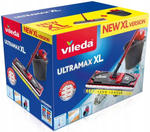Padlómosó - Vileda mop lapos Ultramax XL Box Bowadro szett