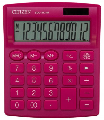 Számológép - Irodai számológép Citizen SDC-812nrwhe White