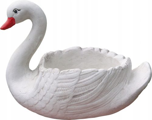  Betonfigura SWAN virágcserép (Z64) ALA-SHOP