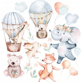   Gyermek falragaszok - Minky takaró __ 75x100 Kołderka__ prémium pamut