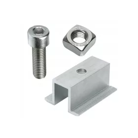   Középső bilincs és hatlapfejű csavar készlet M8x25x10 mm KIARUSITAS