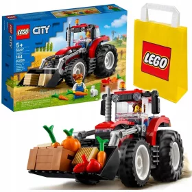    LEGO City 60287 traktor + VP papírtáska LEGO 6315792 közepes