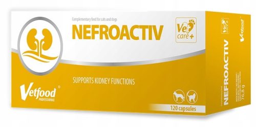 Vitaminok macskáknak - Vetfood Nefroactiv 120 vese kapszula