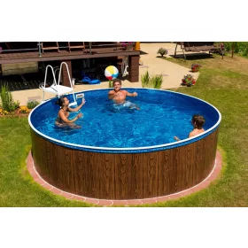 Kerek medence AM medencék 460 x 460 cm