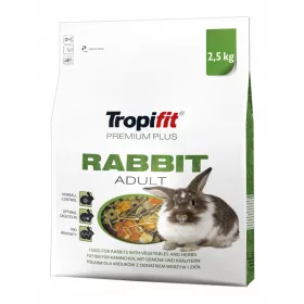  Takarmány kis rágcsálóknak - TropiFit Premium plusz nyúl felnőtt 2,5 kg
