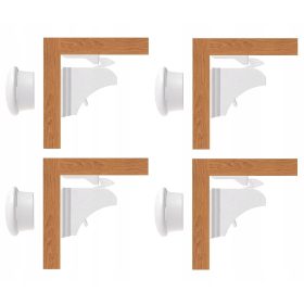   Gyermekbiztonsági biztosítás - 4 darab fiók mágneses zárja