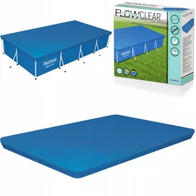   Ponyva a medencéhez - Fedezze be a 400x211cm Bestway keretkészletet