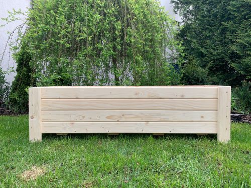  TORO virágcserép 90 cm x 33 x 35 cm természetes fából