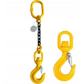 CHAIN SINGLE 1C 3.15T 1M SWIVEL HOOK tanúsítvány