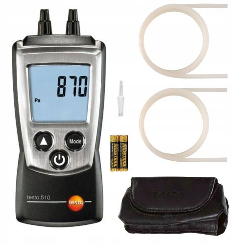 Testo 510 elektronikus nyomáskülönbségmérő