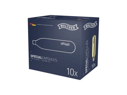 CO2 patron légpuskákhoz - Kapszula CO2 patron 12 g 10 db. Walther Special