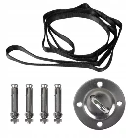 Függőágy - Neo-Sport függőágy szék fekete 1 kg 1 x 1