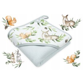   Baba törölköző kapucnival - Fürdőruha 95x95 törülköző Különböző minták !!!