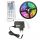 Set LED szalag 3M 5050 RGB színes szilárd VIP!