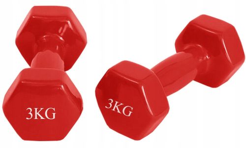 Egykarú súlyzók - 2x súlyzó súlyzók 3 kg fitnesz súlyok