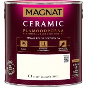 Kerámia falfesték Magnat 2,5 l White Diamond C1 matt