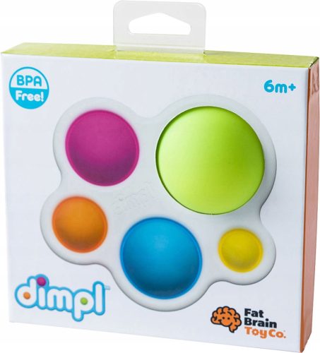  Fat Brain Toys érzékelő fogazó, többszínű műanyag