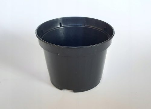  PSGR virágcserép 10 cm x 10 x 7,5 cm átmérőjű 10 cm műanyag fekete