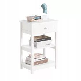  Vásároljon FBT46-W oldalasztalt 45x30x68 cm fehér