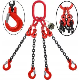 CHAIN SINGLE 4C 4.25T 2M rövidített horgok