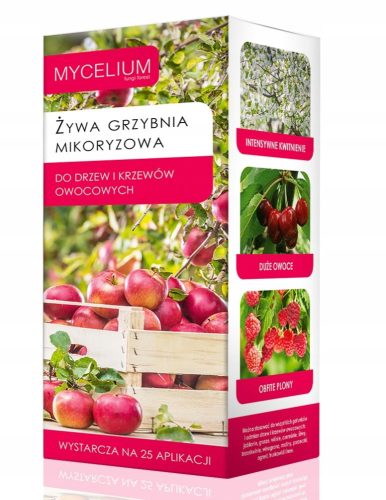  Micélium mikorrhiza micélium gyümölcsfák és cserjék számára 250 ml