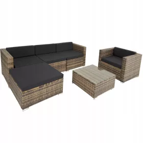   Kerti bútorkészlet - Milano 403697 Rattan Terrace Garden Bútorok