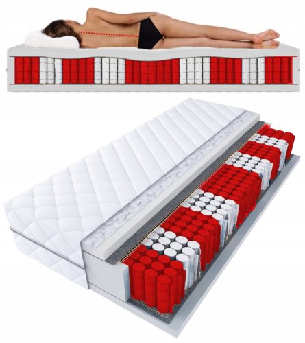Gyerek matrac - Adi matrac 80x180 16 cm -es zseb, steppelve 180x80