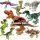 LEGO építőkészlet - A Jurassic World Tyrannosaurus Rex Indominus dinoszauruszok