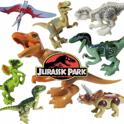 LEGO építőkészlet - A Jurassic World Tyrannosaurus Rex Indominus dinoszauruszok