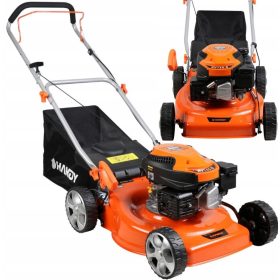   Benzines fűnyíró - Erős fém füstgömb fűnyíró 46cm 155 cm -re 5km