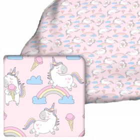   Gyermek lepedő gumival - Pamut lepedő 180x90 gumiszalaggal, mintakeverék