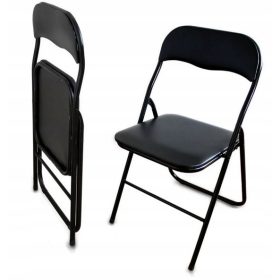 Kerti szék - Szék szék összecsukható kerti iroda fekete