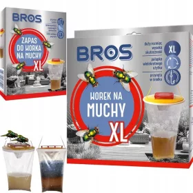    Bros légycsapda 0,2 kg 8000 ml + Bros légycsapda 0,12 kg 8000 ml