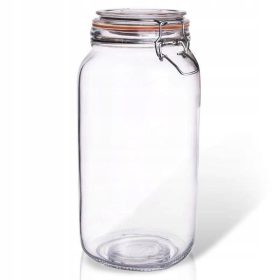   Élelmiszertartó - Edények Csíptetős üvegedény BELA 2 l