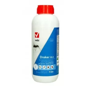    Folyadék csótányok, kullancsok, szúnyogok, lepkék, hangyák, legyek, darazsak, pókok, bolhák, poloskák, ezüsthal ellen Vebi 1 kg 1000 ml
