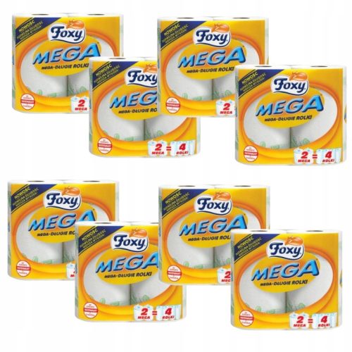 Konyharuha - FOXY MEGA HOSSZÚ KONYHAI PAPÍRTÖRLŐ 16 tekercs