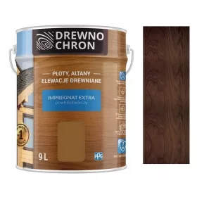   Drewnochron bevonatképző impregnálás 364461 rózsafa közepes 9 l