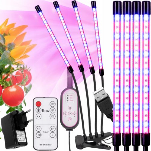 Lámpa növények termesztéséhez - GROW állólámpa növénytermesztéshez Heckermann Home&Garden 450 W