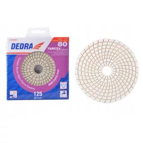 DEDRA GYÉMÁNT POLÍROZÓ TÁRcsa GR 80 125mm