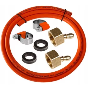 A 2x nagy hengeres 11 kg -os töltő tömlő gázkészlete