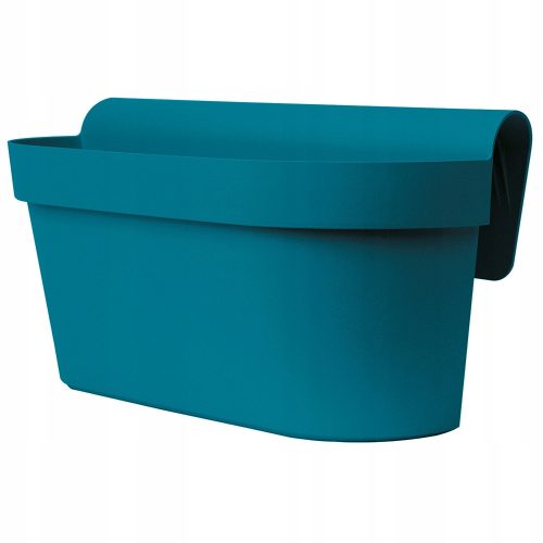  Euro3plast virágcserép 50 cm x 21 x 23 cm, műanyag, kék árnyalatú