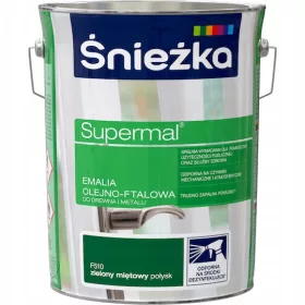   Univerzális olaj-ftalát zománc Śnieżka 5 l, zöld árnyalatok, fényes