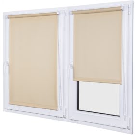   Egyszerű redőnyök - Świat Okna félig sötétedő roló 80 cm x 150 cm