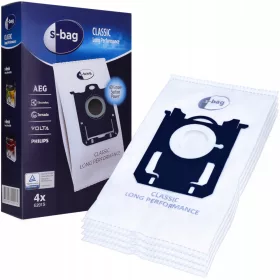    Szintetikus S-BAG porszívótáska, Classic Long Performance, 4 db.