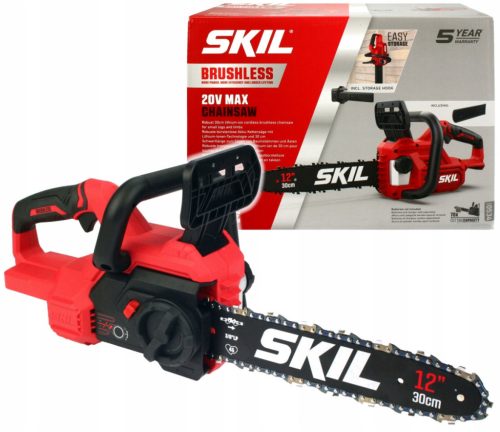  AKKUMULÁTOROS LÁNCFŰRÉSZ 30cm 20V 0534 SKIL TEST