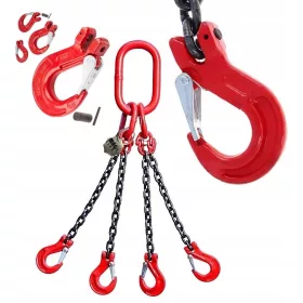 LÁNC EGYEDI 4C 2,36T 0,5M CRANE CE JÓVÁHAGYOTT